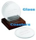 glass coasters