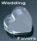 crystal wedding favours
