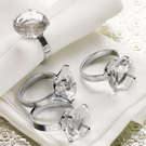 napkin ring crystal holder